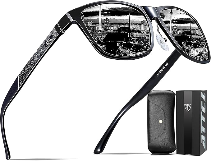 ATTCL Men's Driving Polarized Sunglasses