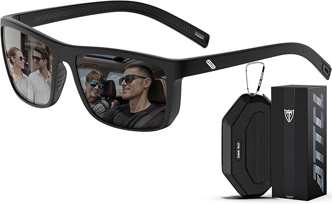 ATTCL Men's Wayfarer Style Polarized Sunglasses